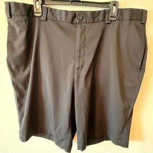 Slazenger Men's Black Flat Front Shorts